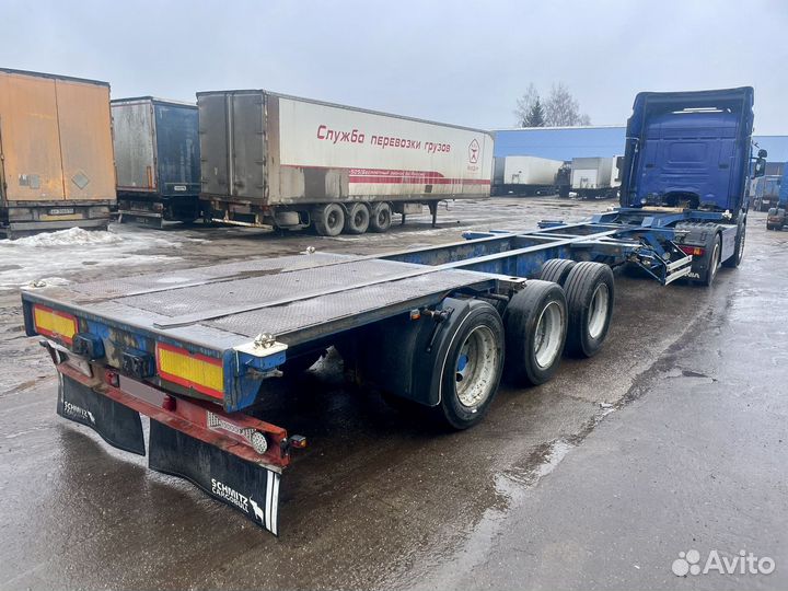 Полуприцеп контейнеровоз ASCA S322D138S2, 2014