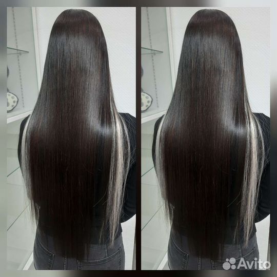 Кератиновое выпрямление