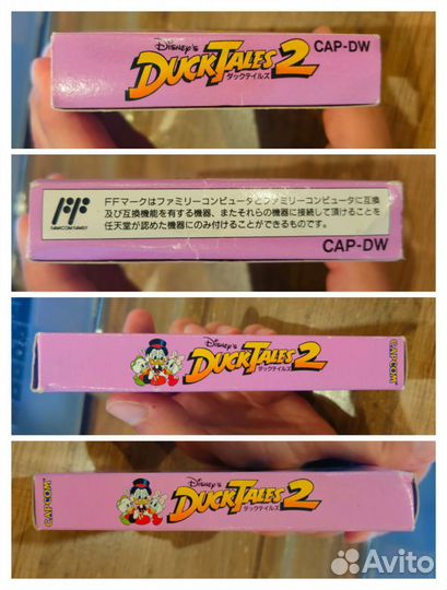 Duck Tales 2 Famicom оригинал
