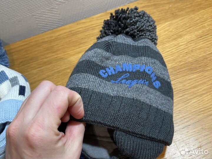 Шапка зимняя утепленная 44-46 размер