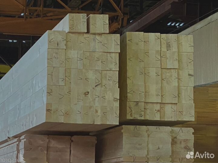 Брус из сосны для надёжного строительства