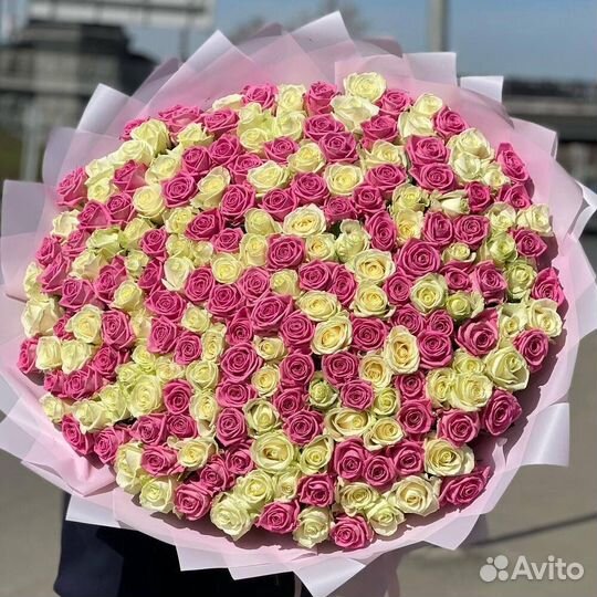 Букет из 201 розы