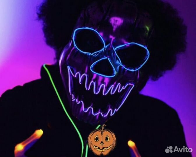 Маска стиль Киберпанк