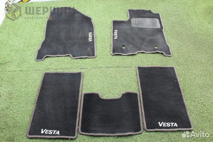 Коврики салона ворс LADA vesta (Vesta1 (Б)