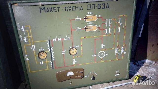 Макет-схемы дозиметров СССР