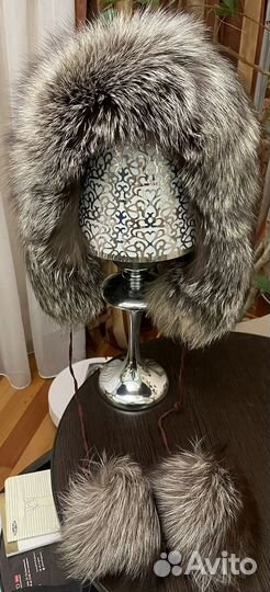 Шапка из чернобурки