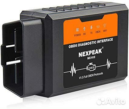 Сканер OBD2 ELM327 wifi pic18f25k8 v1.5 для iPhone