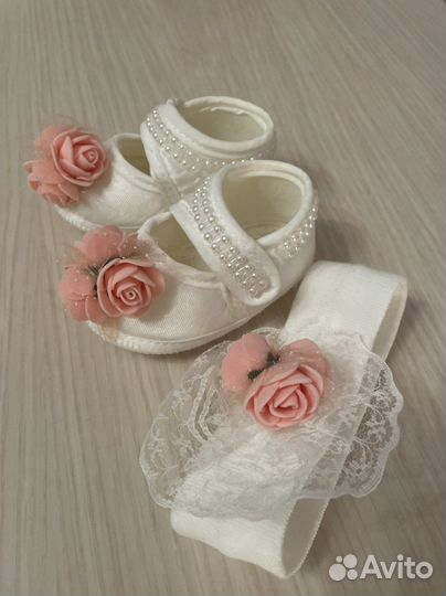 Пинетки для девочки