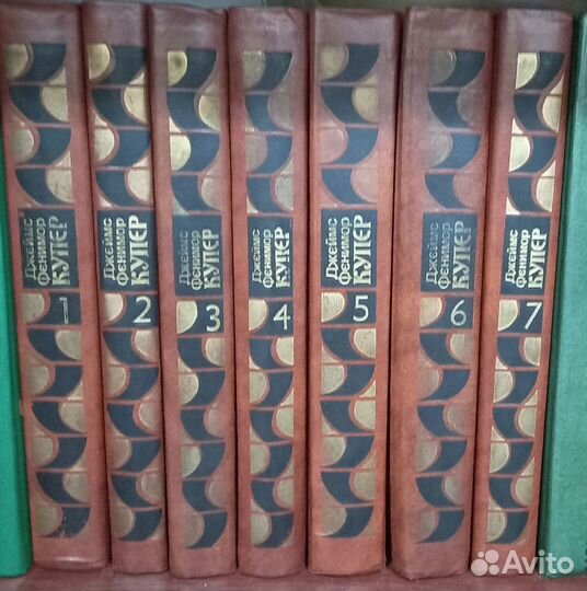 Книги фенимор купер