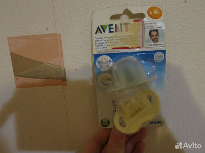 Пустышка avent 6 18