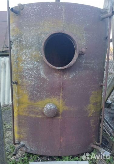 Бочка металлическая