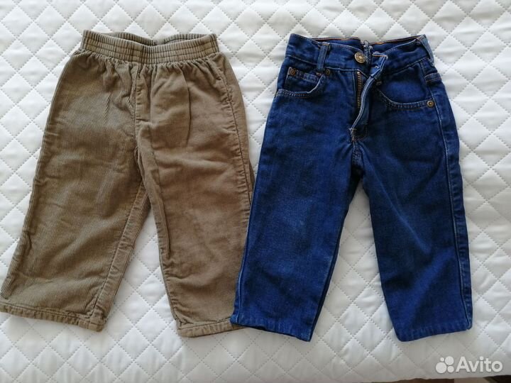 Детские вещи для мальчика пакетом 74-80