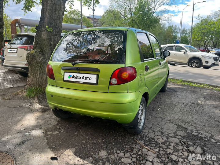 Daewoo Matiz 0.8 МТ, 2008, 100 000 км