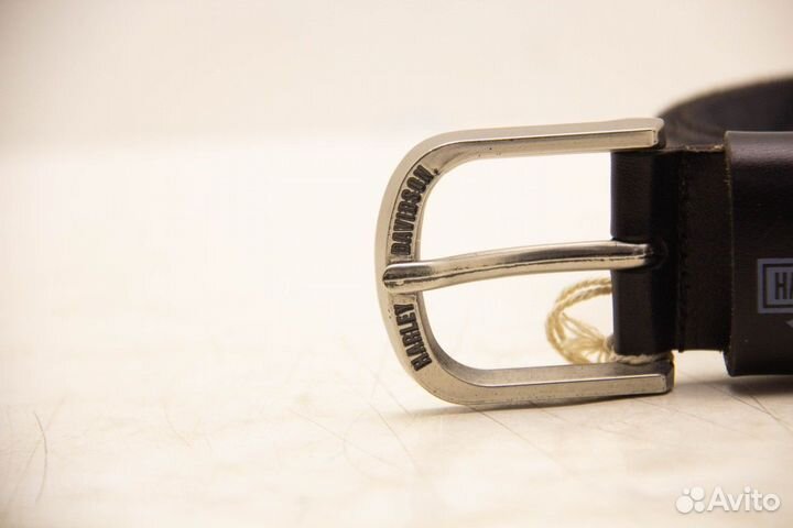 Ремень harley davidson bronw logo violet