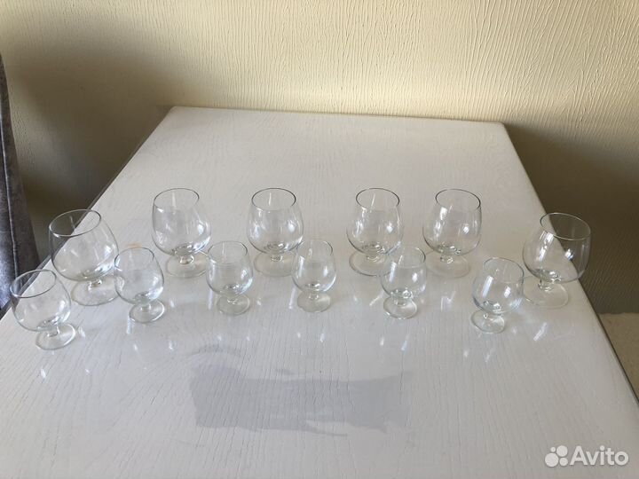 Рюмки на ножке
