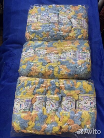 Пряжа alize puffy, ализе пуффи fine