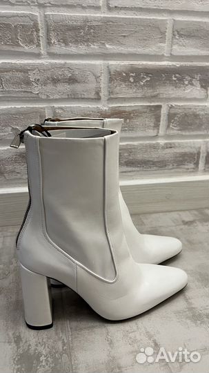 Ботинки Zara, кожаные 36р