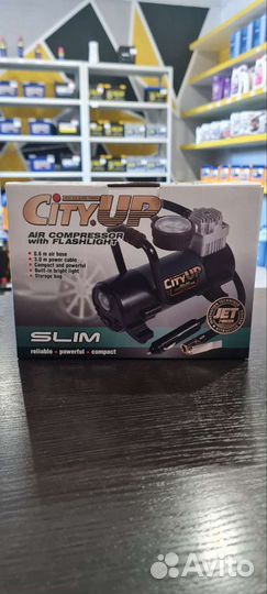 Компрессор автомобильный CityUp AC-565 Slim
