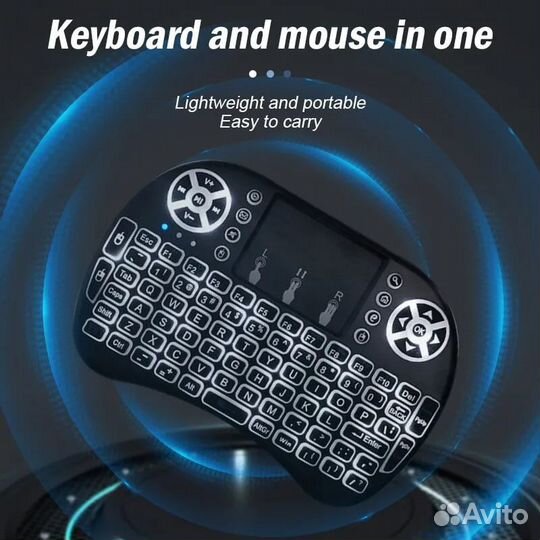 Беспроводная мини-клавиатура Flight Mouse