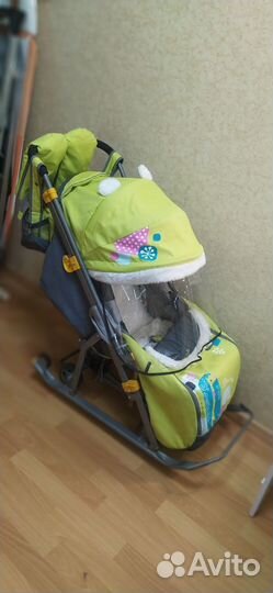 Санки коляска