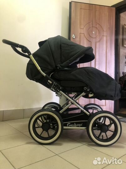 Коляска Emmaljunga City Cross 2в1 Lounge Black