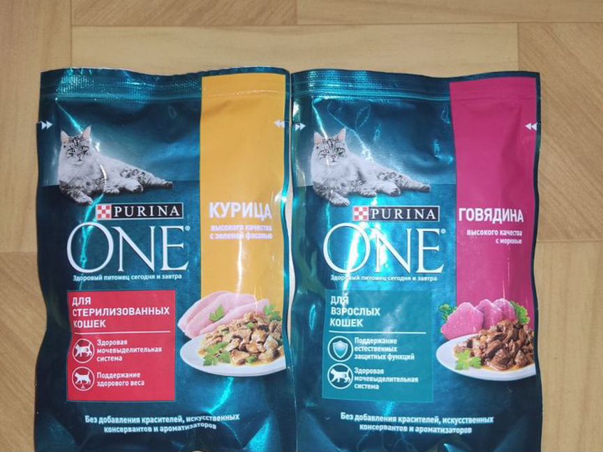 Purina one влажный корм для кошек и котят