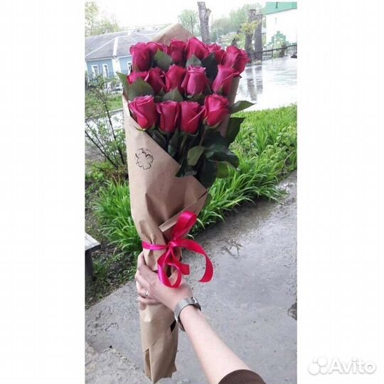 Цветы розы букет