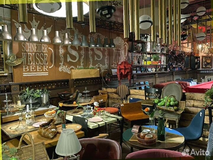 Свет и декор для кафе