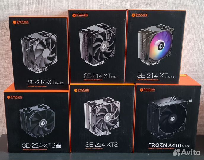 Кулер ID cooling 214 xt pro