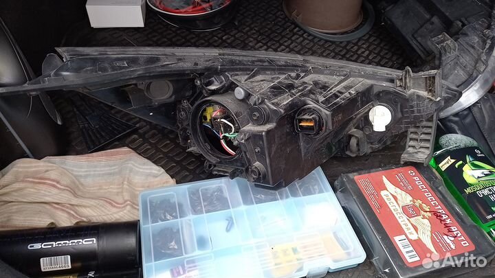 Фара оригинальная левая хендай солярис 2012 года