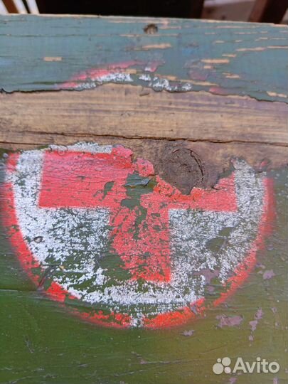 Ящик деревянный военный