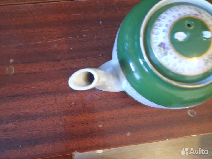 Редчайший чайник и чашка 20-30г Село Бронницы