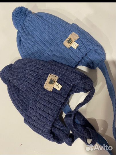 Шапки деми 1-2года