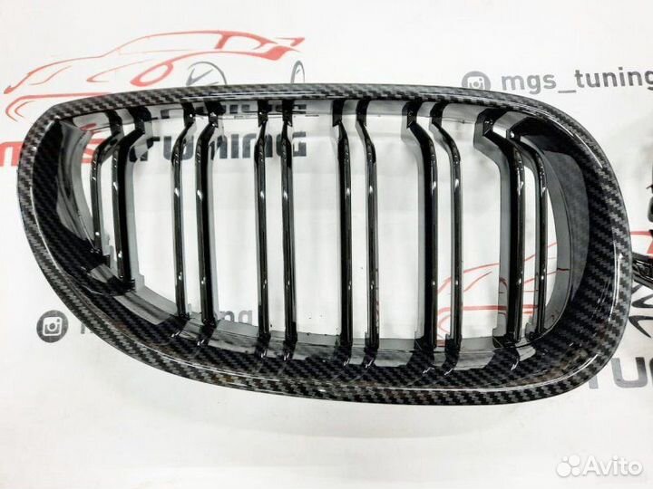 Ноздри BMW 5 серии E60 03-10г Под карбон