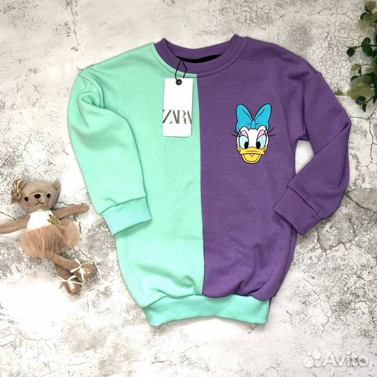 Платье-туника для девочки zara новое