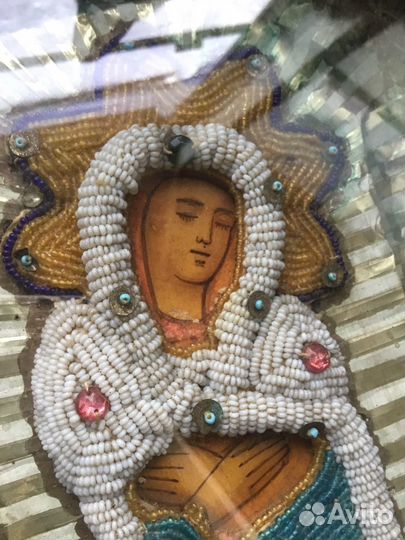 Старинная икона Успение Пресвятой Богородицы