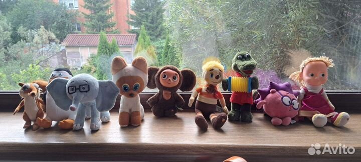 Мягкие игрушки из мультфильмов