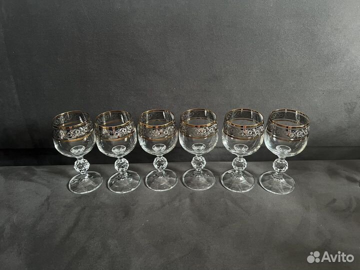 Бокалы Bohemia Crystal для сока, вина