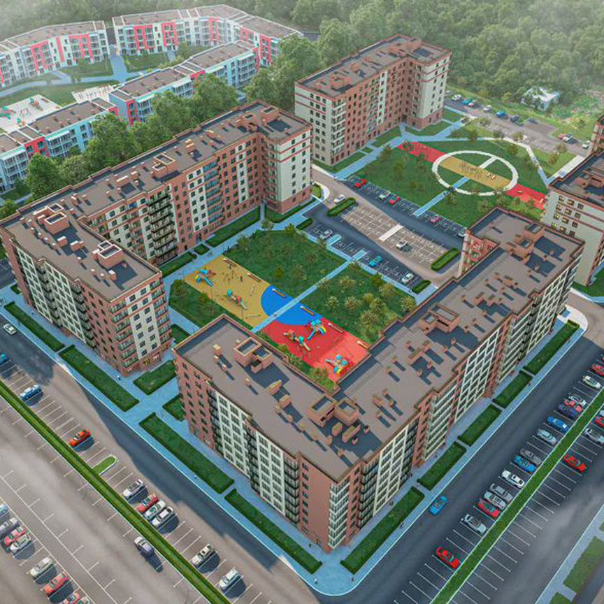 2-к. квартира, 51,3 м², 5/8 эт.