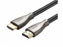 Кабель hdmi ам-ам v2.0, 3,00 м. карбоно-волоконный