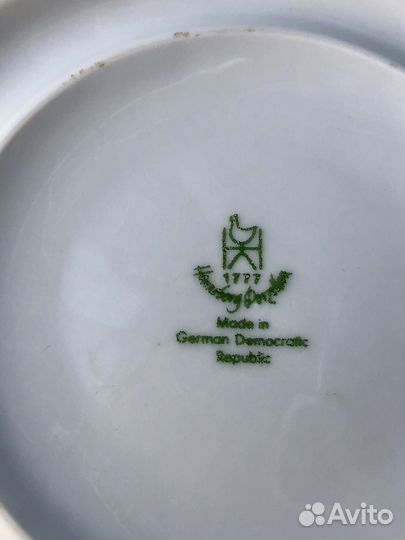 Соусник фарфоровый ГДР