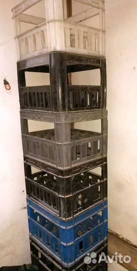 Ящик пластиковый для 20 бутылок СССР Пиво Молоко