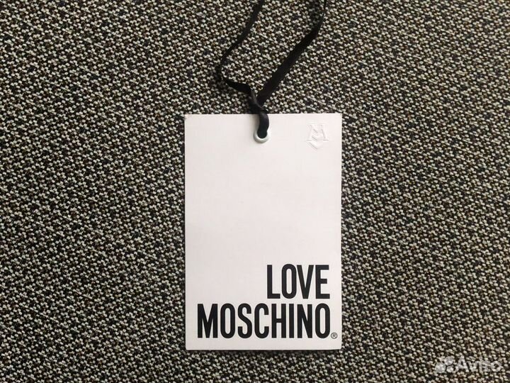 Пуховик мужской love moschino оригинал