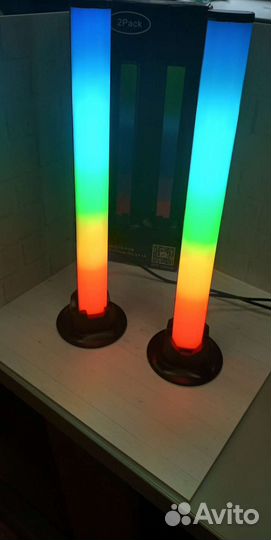 Светодиодные умные RGB-лампы с микрофоном