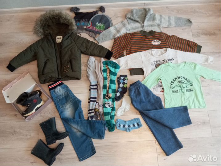 Вещи пакетом для мальчика 92 98