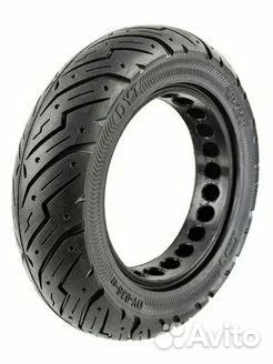 Литая бескамерная шина д/электросамокатов 10х2.50
