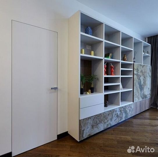 Двери скрытые межкомнатные под отделку