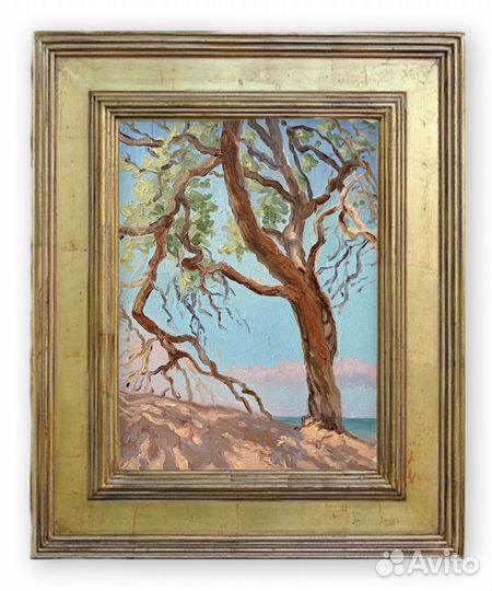 Картина маслом морской пейзаж