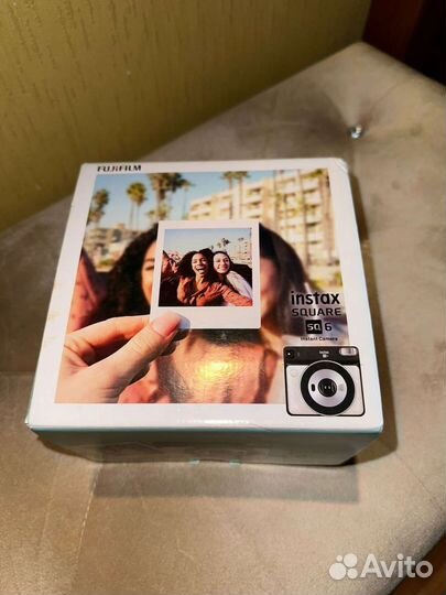 Фотоаппарат instax sq6,белый, Новый