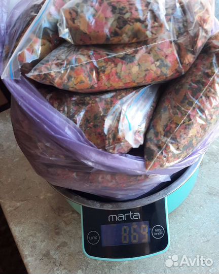 Корм Тетра остатки чипсы хлопья Crips Flakes